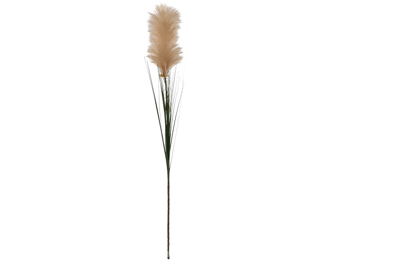 RAMA POLIESTER EVA 15X5X98 PLUMERO BEIGE